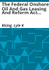 The_Federal_Onshore_Oil_and_Gas_Leasing_and_Reform_Act_of_1987