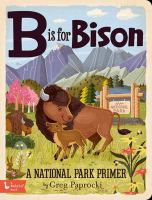 B_is_for_bison