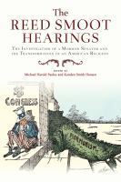The_Reed_Smoot_hearings