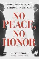 No_peace__no_honor