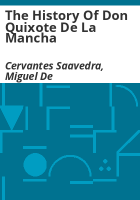The_history_of_Don_Quixote_de_la_Mancha