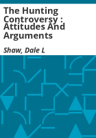 The_hunting_controversy___attitudes_and_arguments