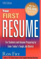 Your_first_resume