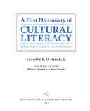 A_first_dictionary_of_cultural_literacy