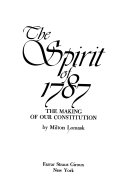 The_Spirit_of_1787__the_Making_of_Our_Constitution